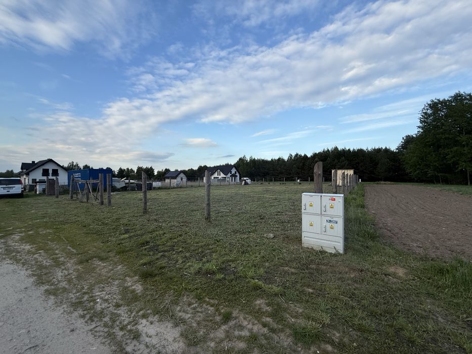 Działka budowalna 1008m z warunkami zabudowy Ogrodniczki gm.Supraśl