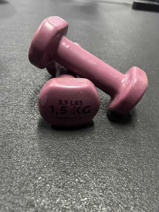 Halteres e bandas elasticas de tecido