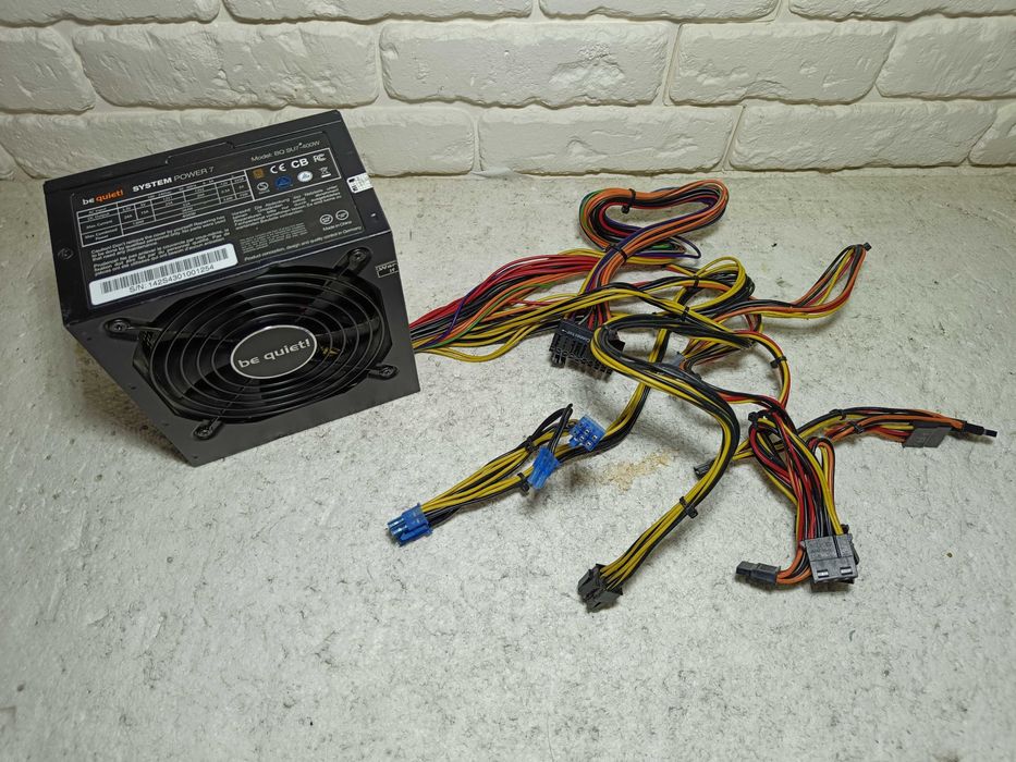 Блок живлення BeQuiet 400W 80 PLUS BRONZE SYSTEM Power7 8+8GPU 8pinCPU