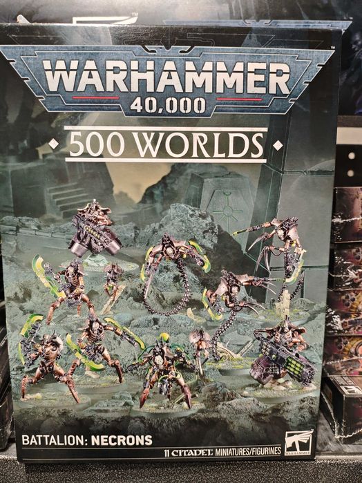 Warhammer 40000 Necrons 500 Worlds Battalion