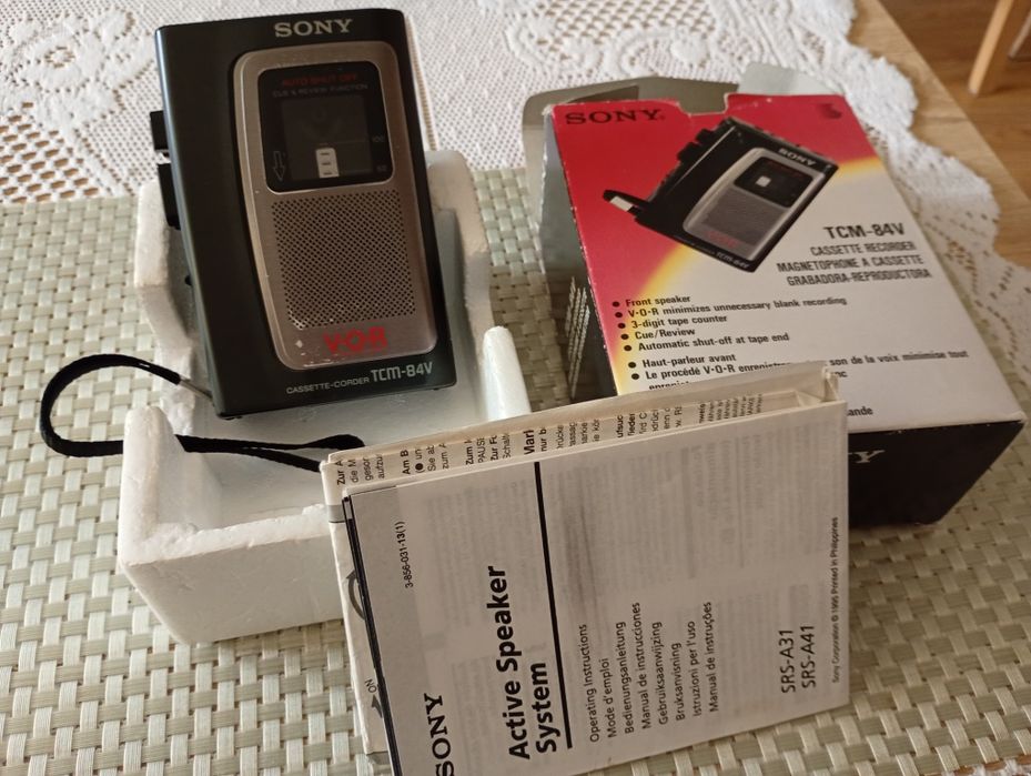 Sony Walkman Dyktafon TCM-84V