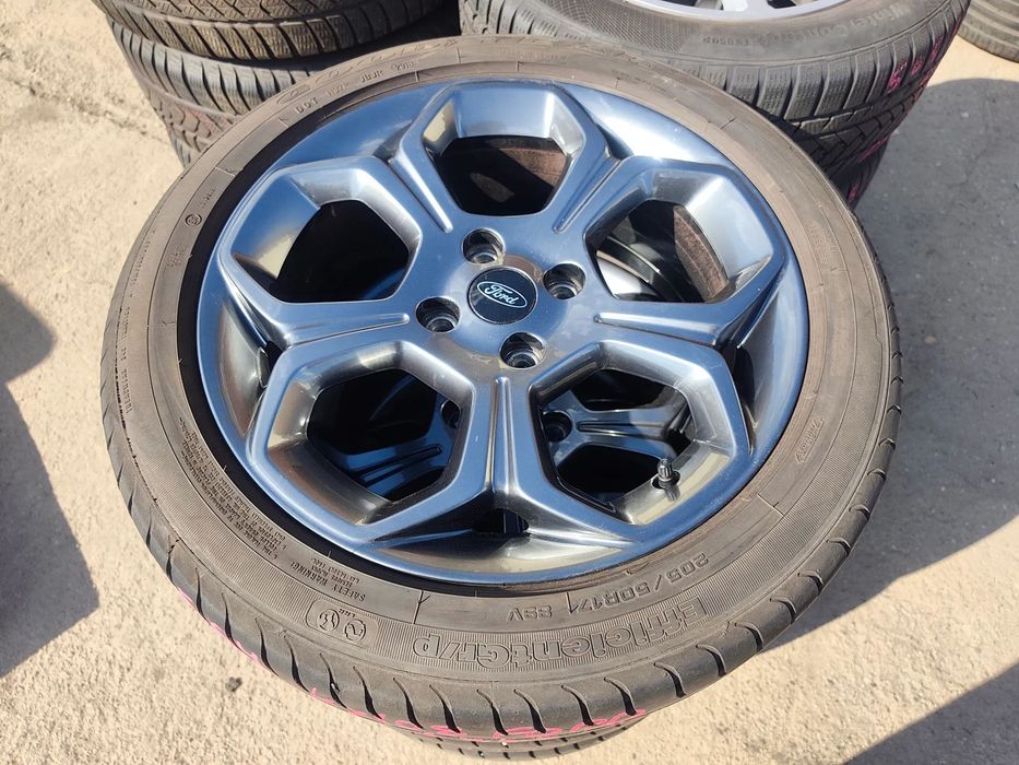 4x108 Felgi Aluminiowe Alufelgi Oryginalne GRAFITOWE 17 Koła Letnie Lato FORD BMAX ECOSPORT FIESTA FOCUS FUSION MONDEO COUGAR 205/50 Legnica ALU-RAD 6mm