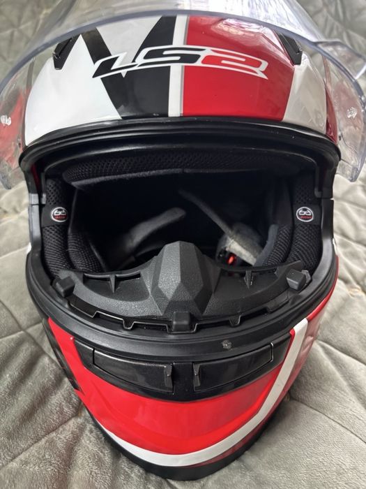 Шолом LS2 FF322 CORSA White-Red (L)