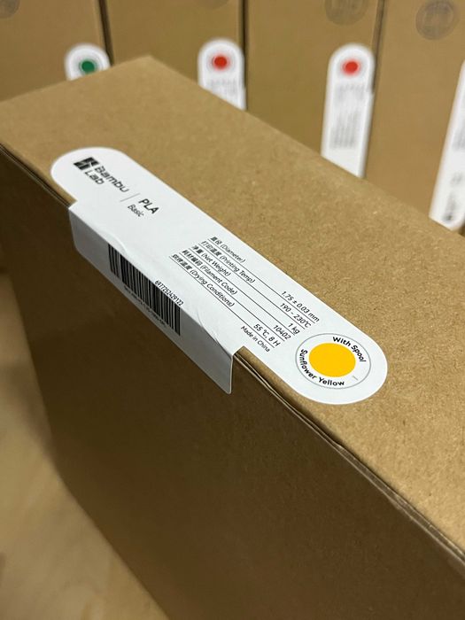 Filamento Bambu Lab PLA / PETG 1kg com Bobine – Novo a estrear
