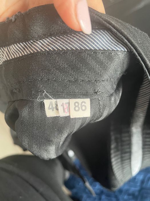 Garnitur czarny męski