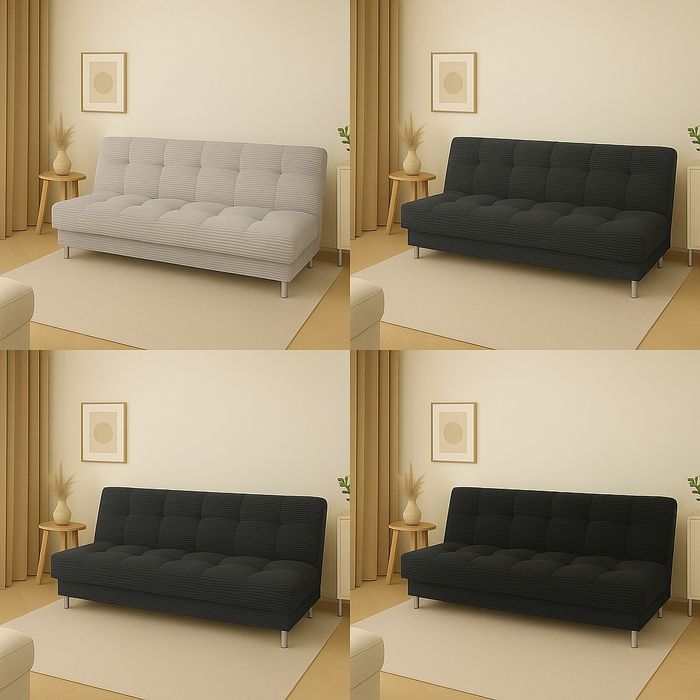 Wersalka Pik Sztruksowa Sprężyny Bonnell Dostawa