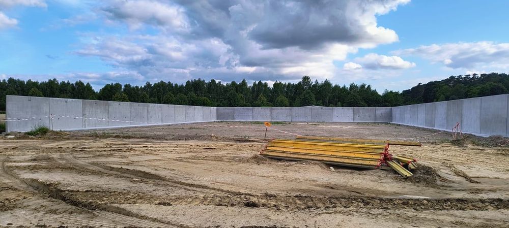 Prefabrykaty silos na kiszonkę