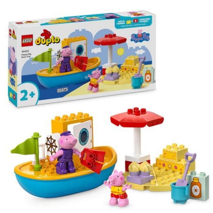 Na Lewara Klocki LEGO Duplo Peppa i rejs łodzią