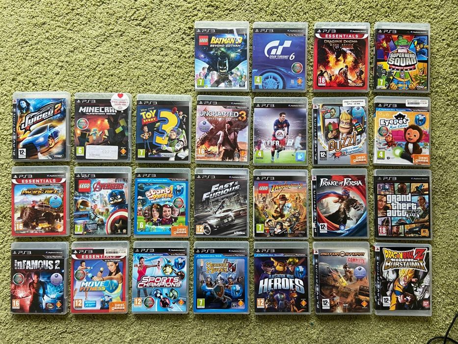 Jogos PS3  comandos MOVE