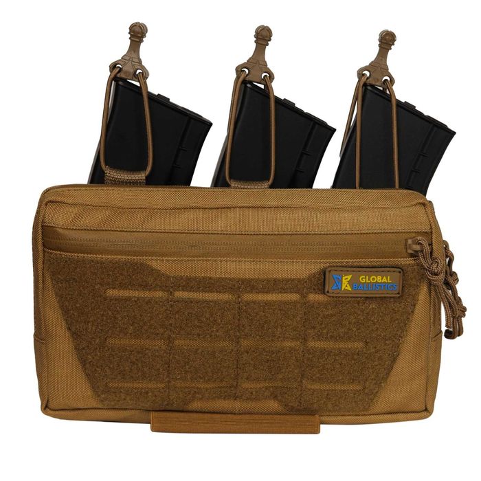 Адмін підсумок плакард Combo Pack під 3 магазини AK/AR Койот