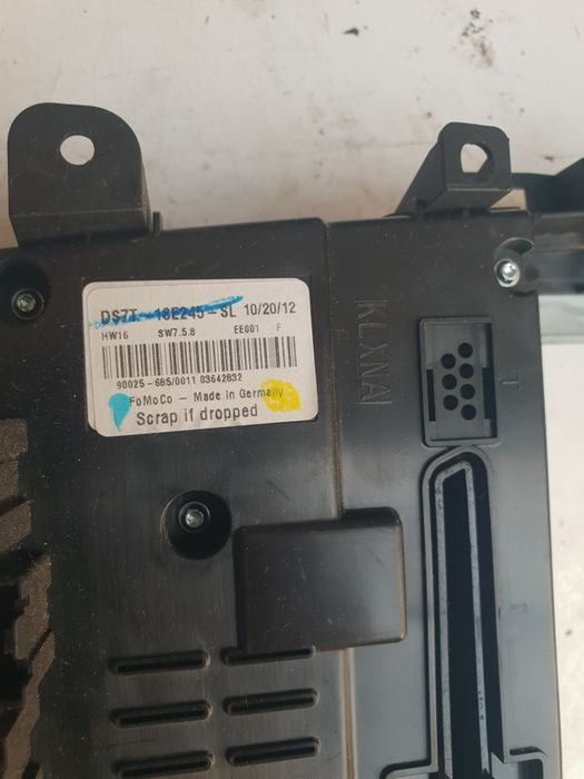Ford Fusion Mondeo MK5 Nawigacja Panel Ekran
