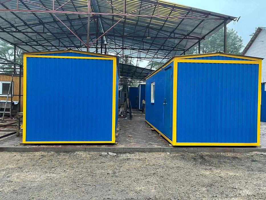 Вагончики дачные и строительные. Доставка кран-манипулятор