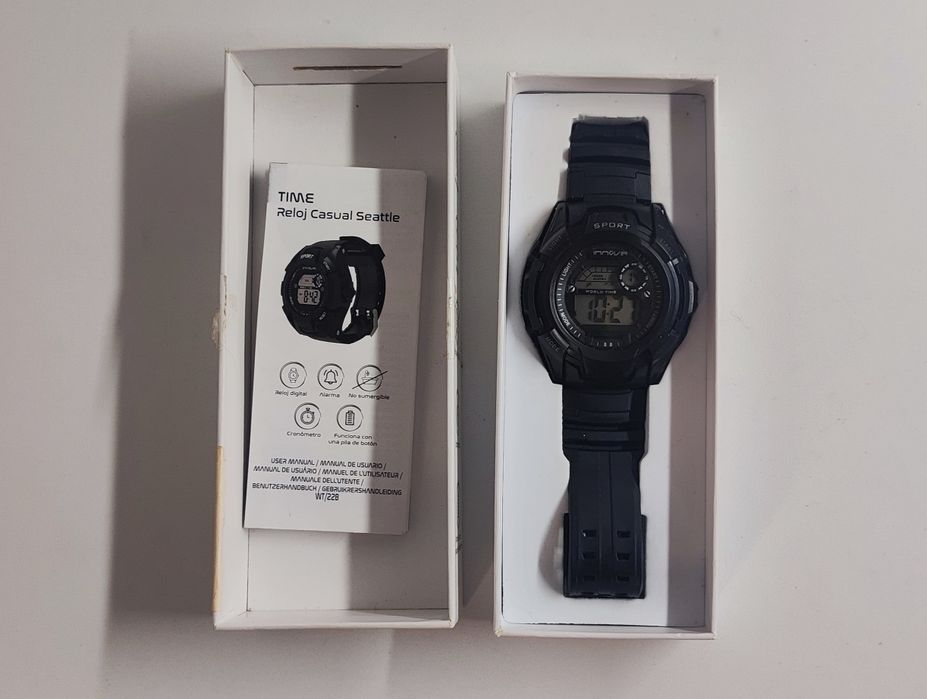 Relógio TIME Seattle - Relógio Digital Desportivo