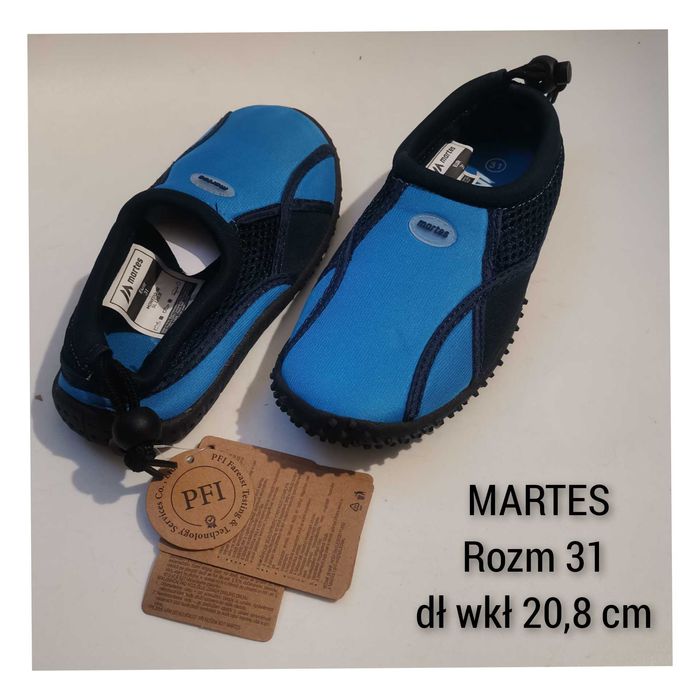 Martes Nowe buty do pływania 31 dł 20.8 cm Martes buty do wody