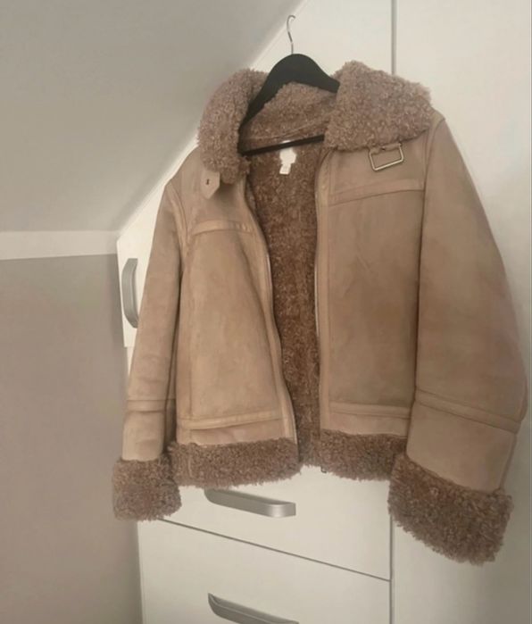 Kozuchowa kurtka zimowa #h&m