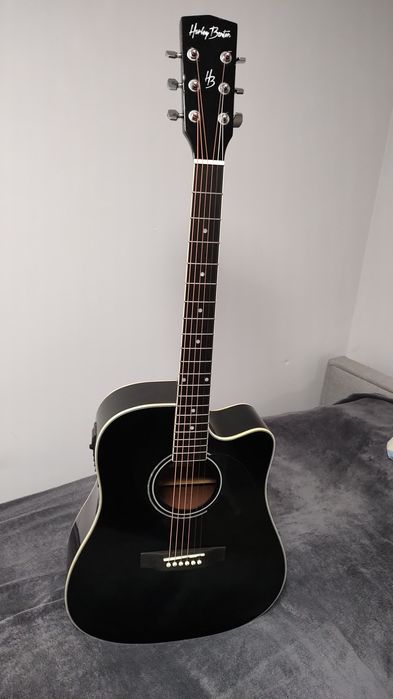 Harley Benton D-120CE BK gitara elektroakustyczna Świetne brzmienie !!