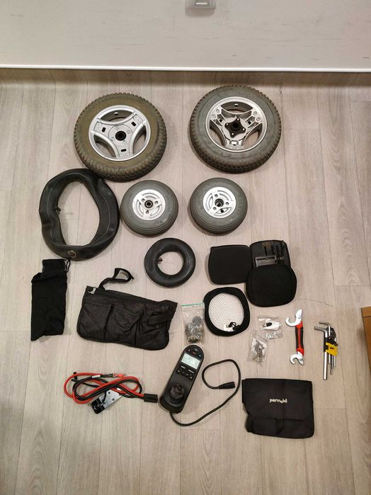 Permobil C500S (12/2018) Full Electric | Baixa Quilometragem | Extras