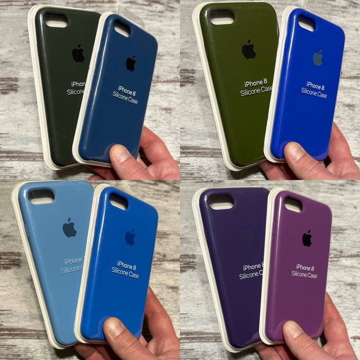 Чехол Айфон 8 silicon case iPhone 8 силиконовый чехол для айфон 70шт