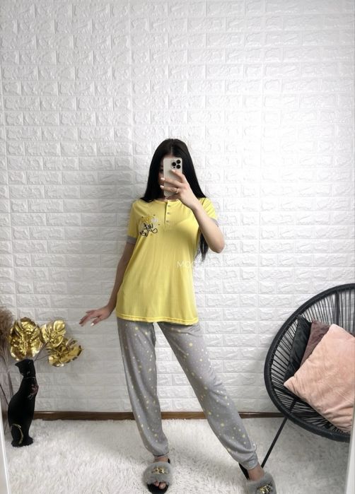 Розпродаж жіночих бавовняних піжам