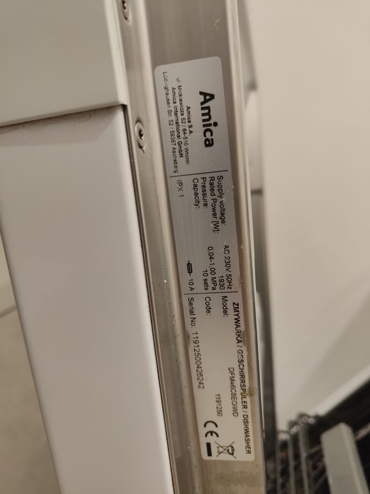 Zmywarka Amica DFM46C8EOiWD