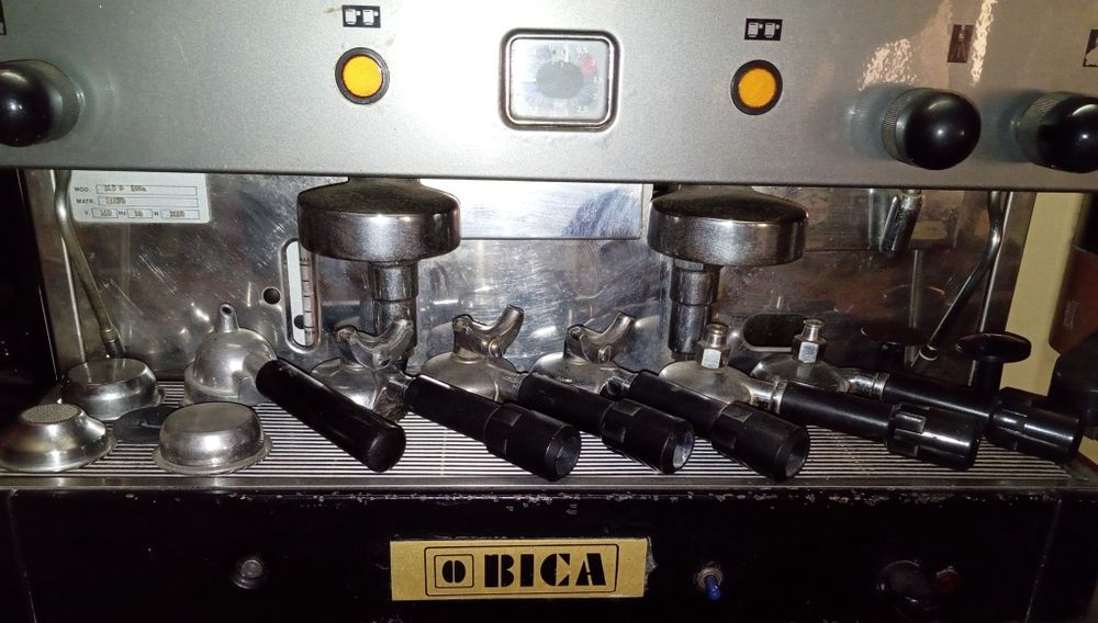 Máquina Café Profissional Inox Vintage - BICA