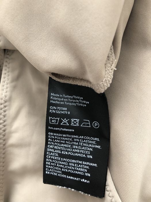 Body H&M M beż beżowe nowe