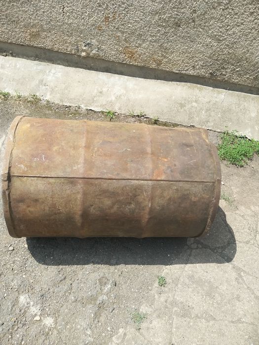 Бочка металева товстостінна з різьбовою горловиною