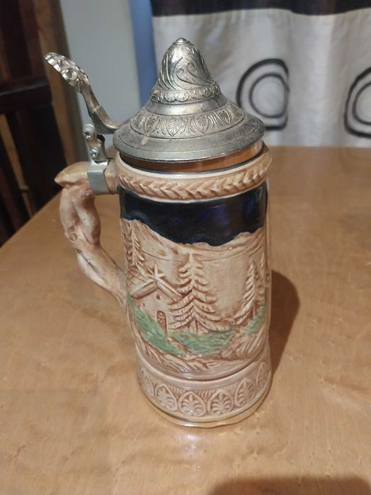 Kufel Niemiecki zdobiony