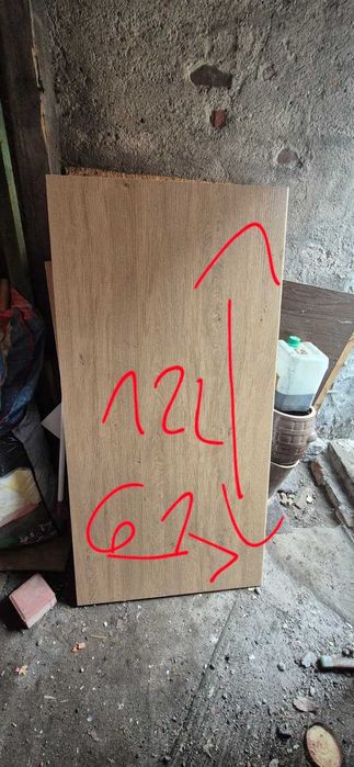 Blat kuchenny 122cm x 61 cm