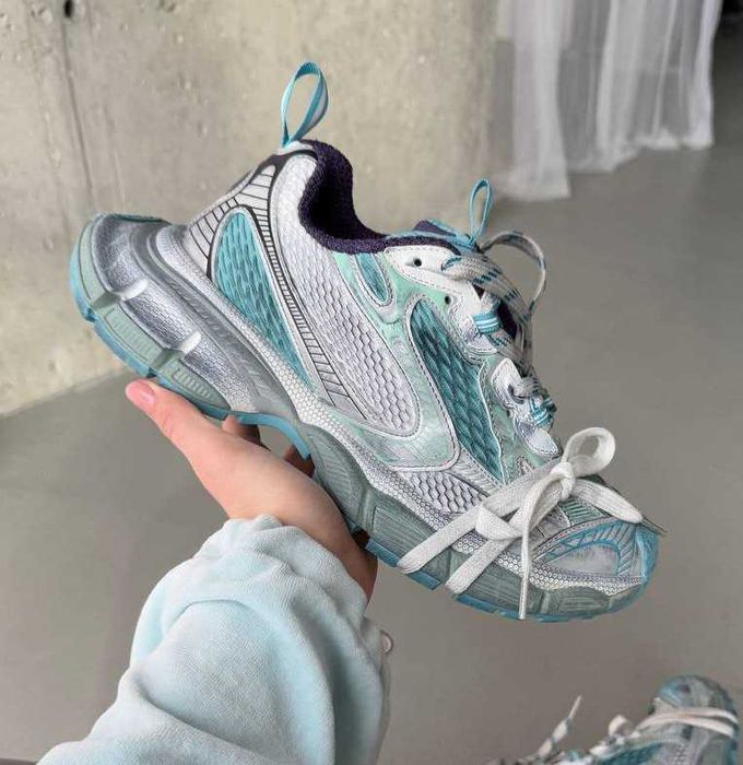 !!WOW!! Кросівки Balenciaga 3XL White Blue | кроссовки баленсиага 3хл