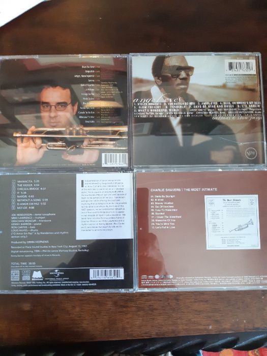 vendo cd's de jazz. jimmy smith, charlie shavers, diego Urcola