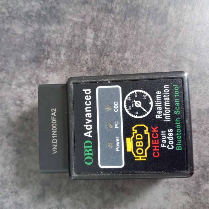 Авто сканер-адаптер ELM327 1.5 PIC 25K80 LED Bluetooth OBD2 lanos sens