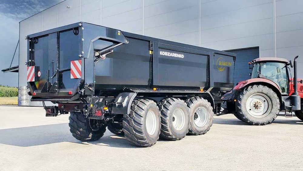 Przyczepa ciągnikowa skorupowa TSP 40 Kobzarenko