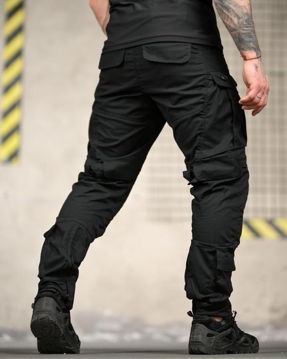 Чорні літні тактичні штурмові військові штани Scorpion OCP black