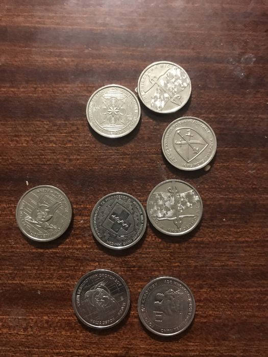 Монети 10 гривень колекційні