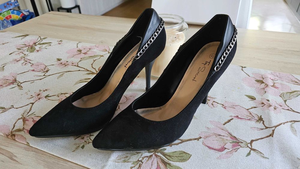 NOWE szpilki roz.40 Top Secret czarne