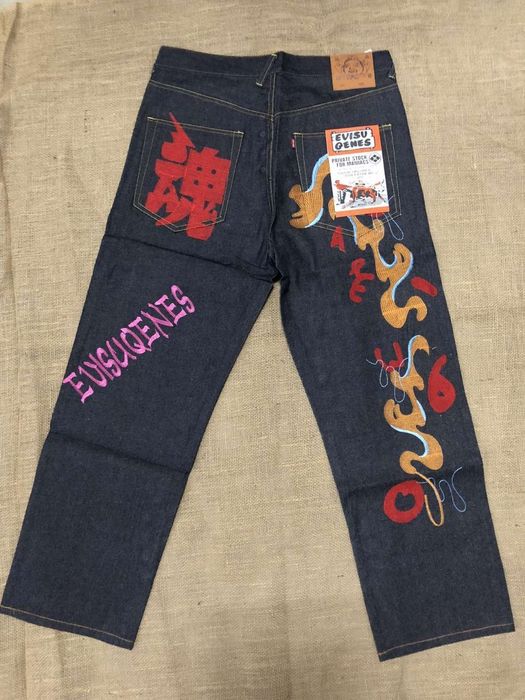 Джинсы EVISU , Евису . РАСПРОДАЖА! большие размеры
