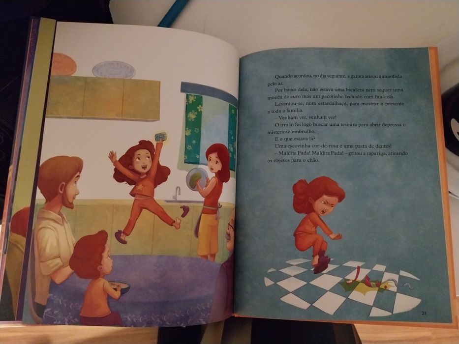 Livro "A fada dos dentes"