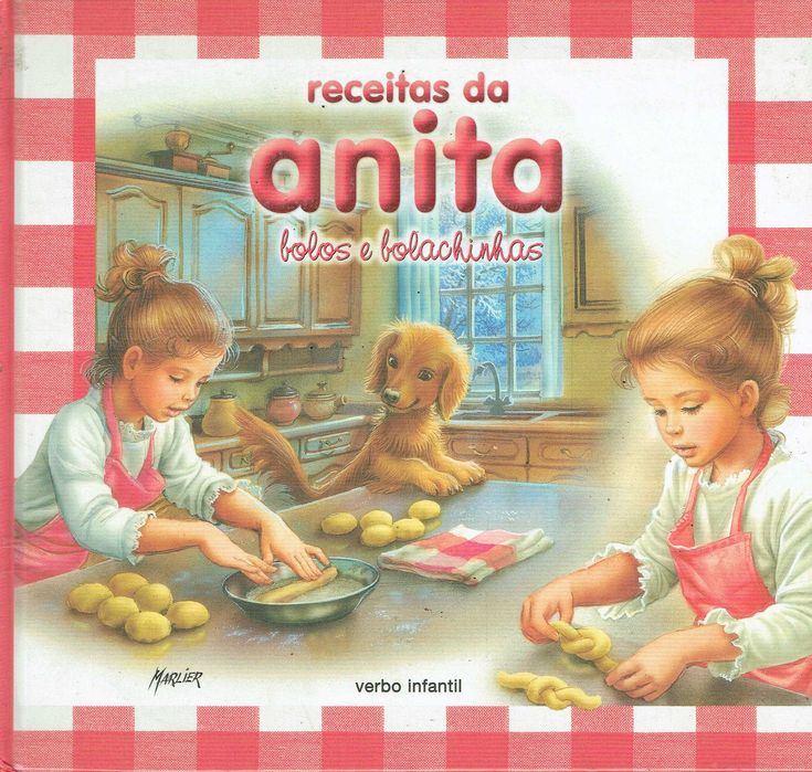 2244  Receitas da Anita - Bolos e bolachinhas  Editora Verbo Infantil