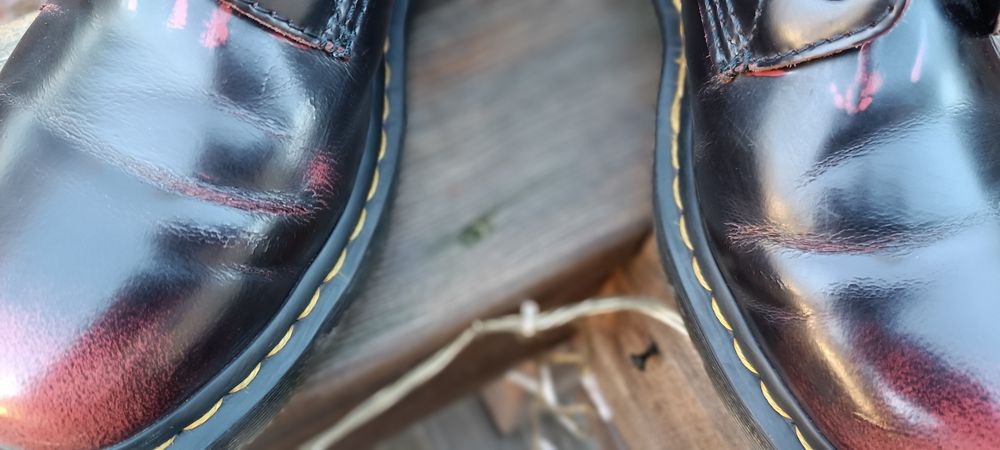 Buty Dr Martens 39 bordowe