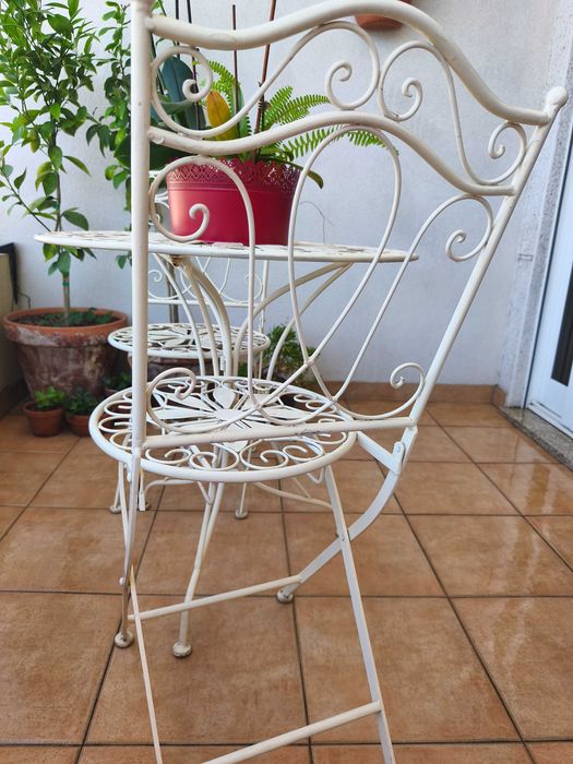 Conjunto de Jardim em ferro