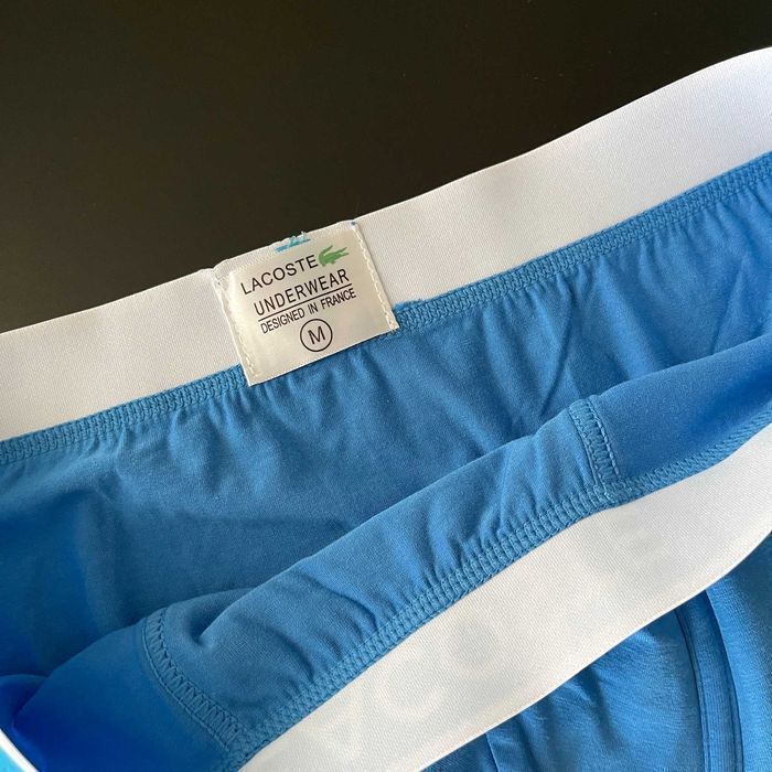 Чоловічі труси Lacoste преміальної якості. Мужские боксеры Лакост
