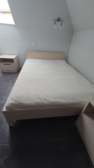 Duży zestaw mebli / jasny dąb