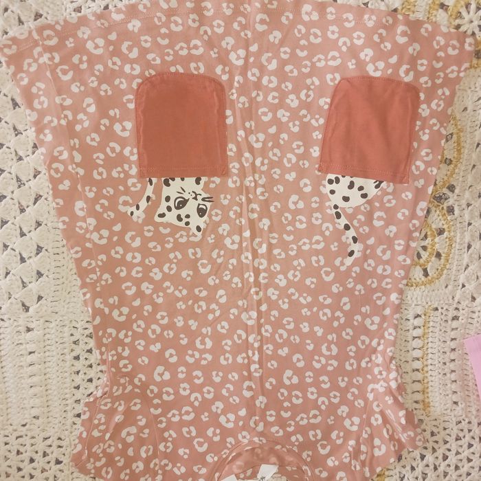 Sukienka H&M rozm 110-116 plus sweterek okaidi w kotki