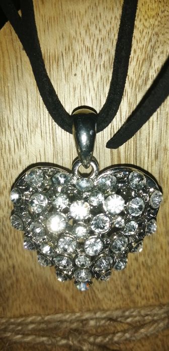 WISIOR ażurowe serce 4x2 cm