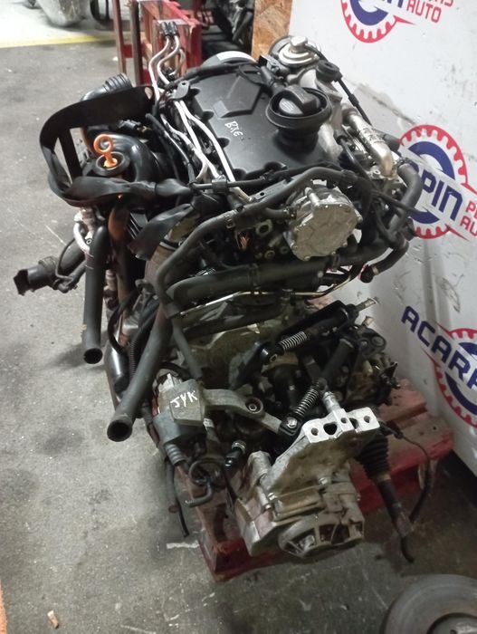 Motor VW Golf V/Passat/Touran/Seat Leon/Audi A3/Skoda Octavia 1.9 Tdi Ref: BXE