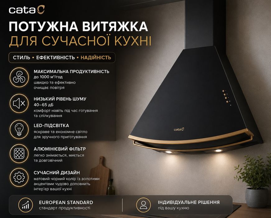 Витяжка кухонна CATA CLASICA 600