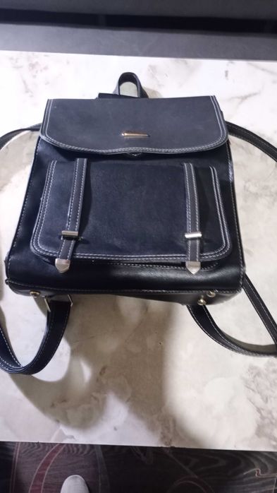 Рюкзак из натуральной кожи для девочки