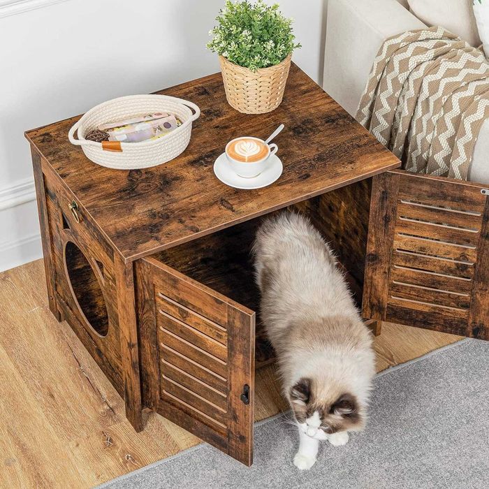 Casa de gato ou animais pequenos para cama ou /esconder caixa de areia