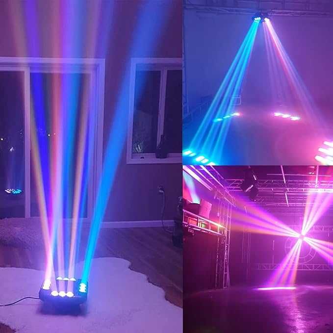 Światło dyskotekowe RGBW